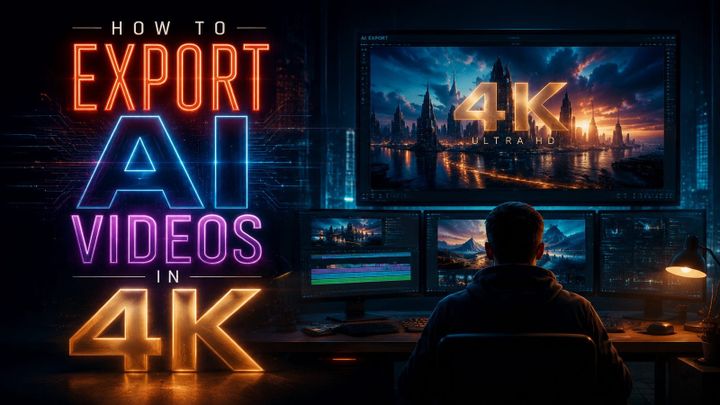 Step-by-Step Guide to Exporting AI Videos in 4K (2026)