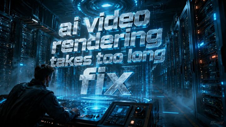 Cómo solucionar que el renderizado de video con IA tarde demasiado