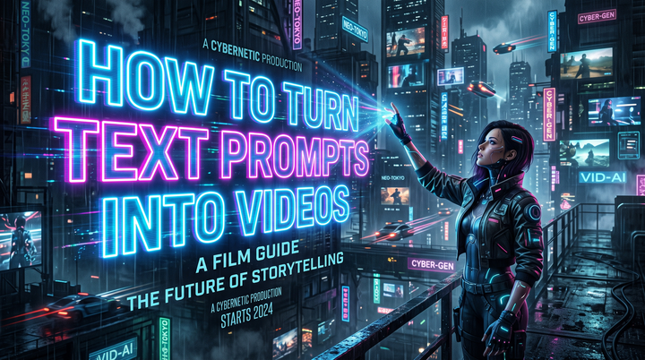 Cómo convertir textos en videos con IA: Guía 2026