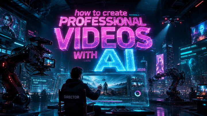 Cómo crear videos profesionales con IA en 2026 - Guía completa