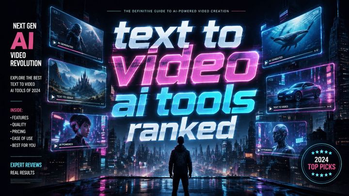 Text to Video AI Tools Ranked: Top Performers Compared in 2026
