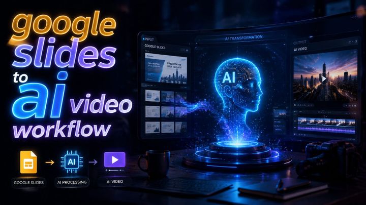 How Does Google Slides to AI Video Workflow Work in 2026?