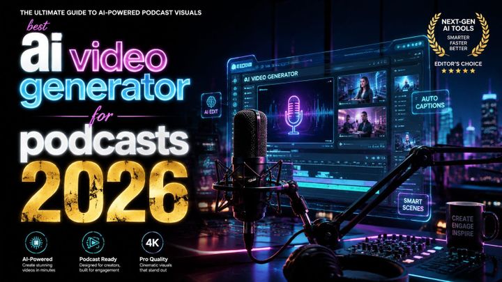 AI Video Generators for Podcasts: Top Tools Compared (2026 Edition)