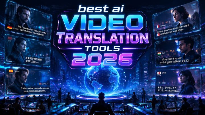 Top 5 AI Video Translation Tools for 2026