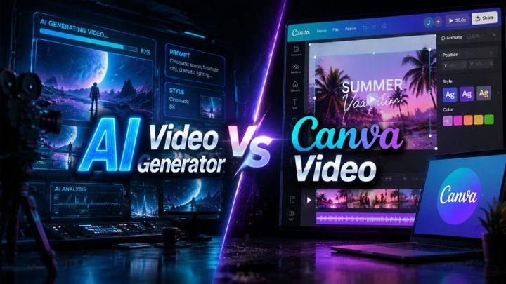 AI Video Generator vs Canva Video: Which Tool Fits Your Needs in 2026?