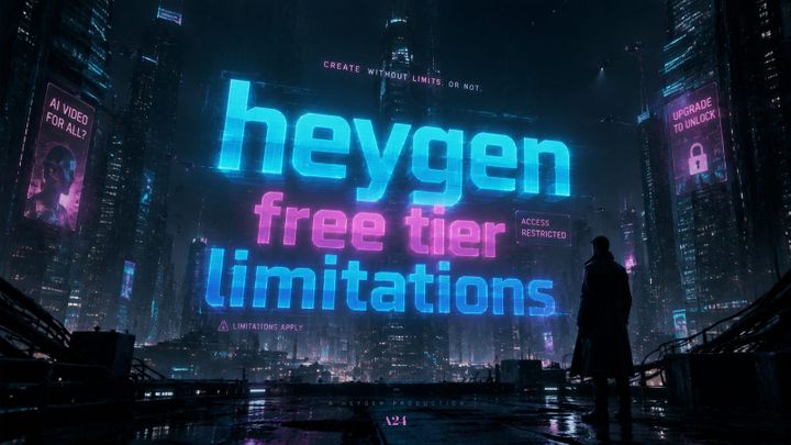 What Is HeyGen Free Tier? Limitations Explained (2026)