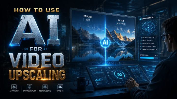 Step-by-Step Guide to AI Video Upscaling in 2026