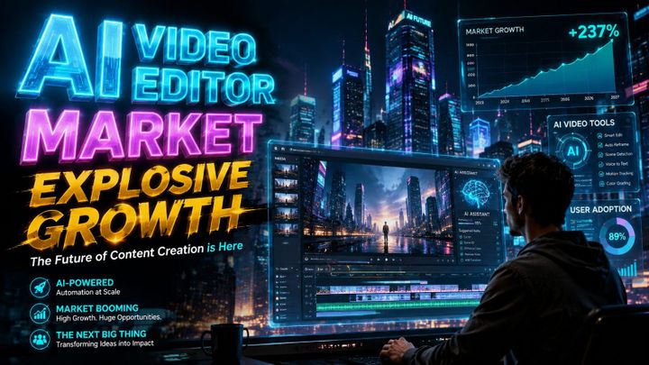 Why the AI Video Editor Market Is Exploding in 2026 and How to Benefit