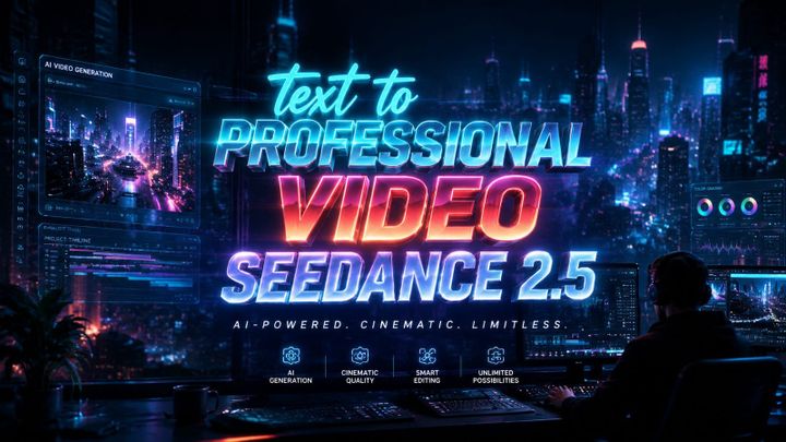 How Does Text to Professional Video Seedance 2.5 Work in 2026?
