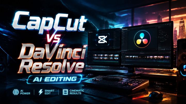 CapCut vs DaVinci Resolve AI Editing: Which Tool Wins in 2026?