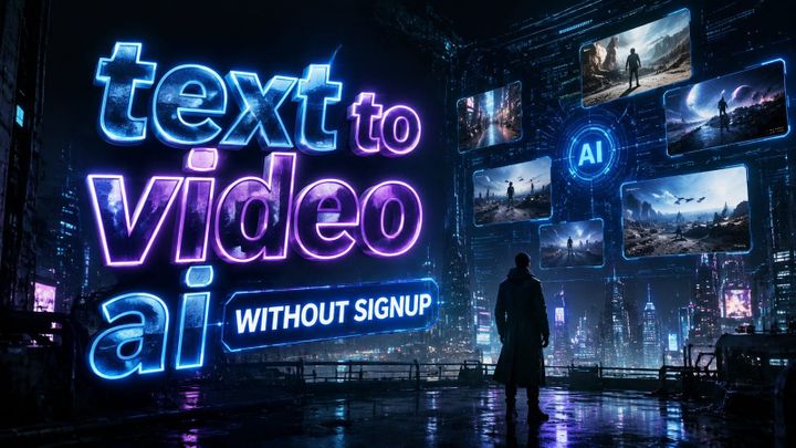 How Does Text to Video AI Without Signup Work in 2026?