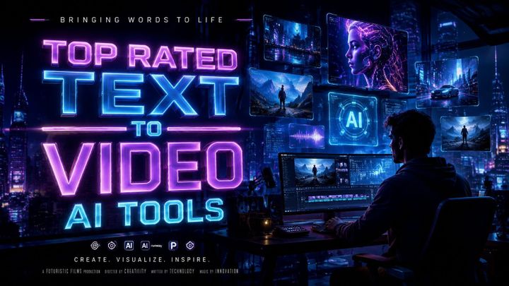 How Do Top Rated Text to Video AI Tools Work in 2026?