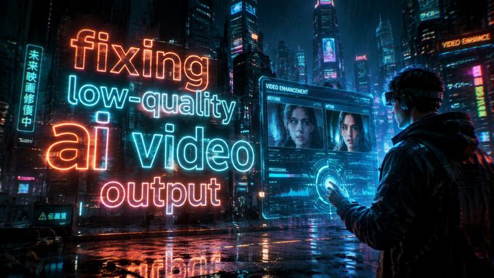 Why AI Video Looks Pixelated and How to Fix It in 2026