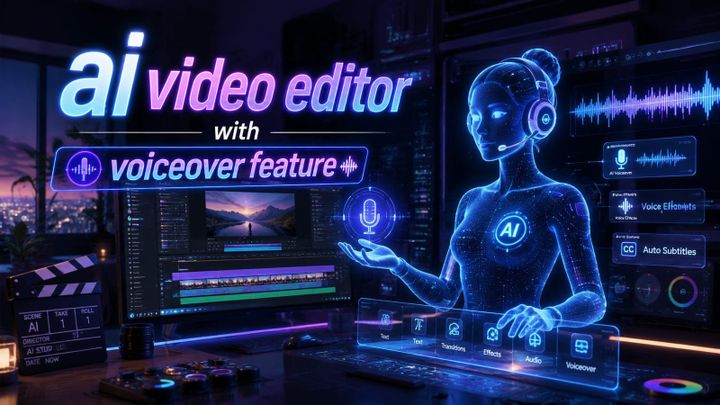 Step-by-Step Guide to AI Video Editing with Voiceover in 2026