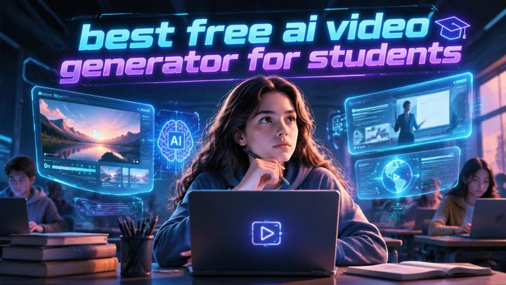 How Does the Best Free AI Video Generator for Students Work in 2026?