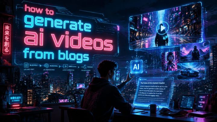 Step-by-Step Guide to Generating AI Videos from Blogs in 2026