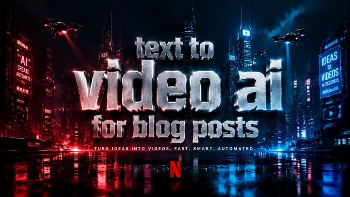 Step-by-Step Guide to Converting Blog Posts into AI Videos