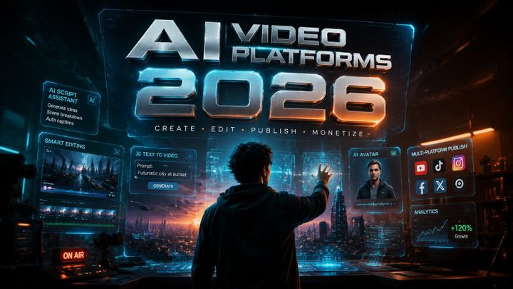 Mejores plataformas de video con IA en 2026 | Guía Definitiva