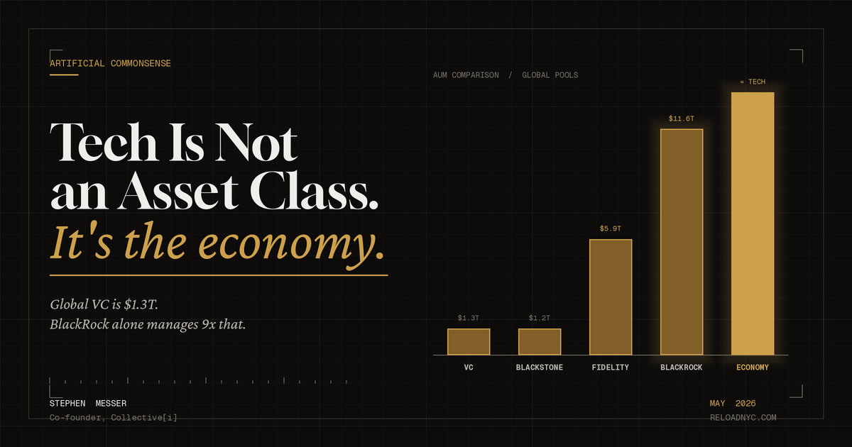 Tech Is Not an Asset Class Anymore. It Is the Economy.