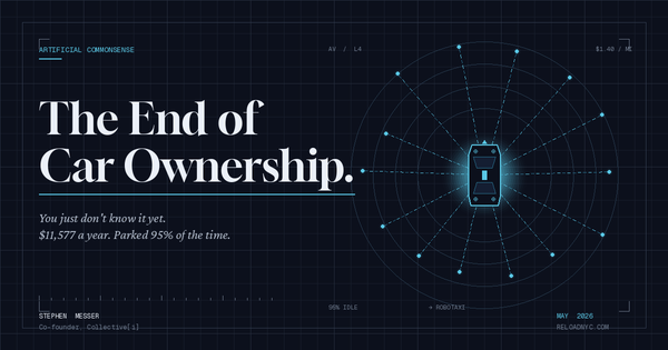 The End of Car Ownership. You Just Don't Know It Yet.