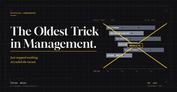 The Oldest Trick in Management Just Stopped Working.
