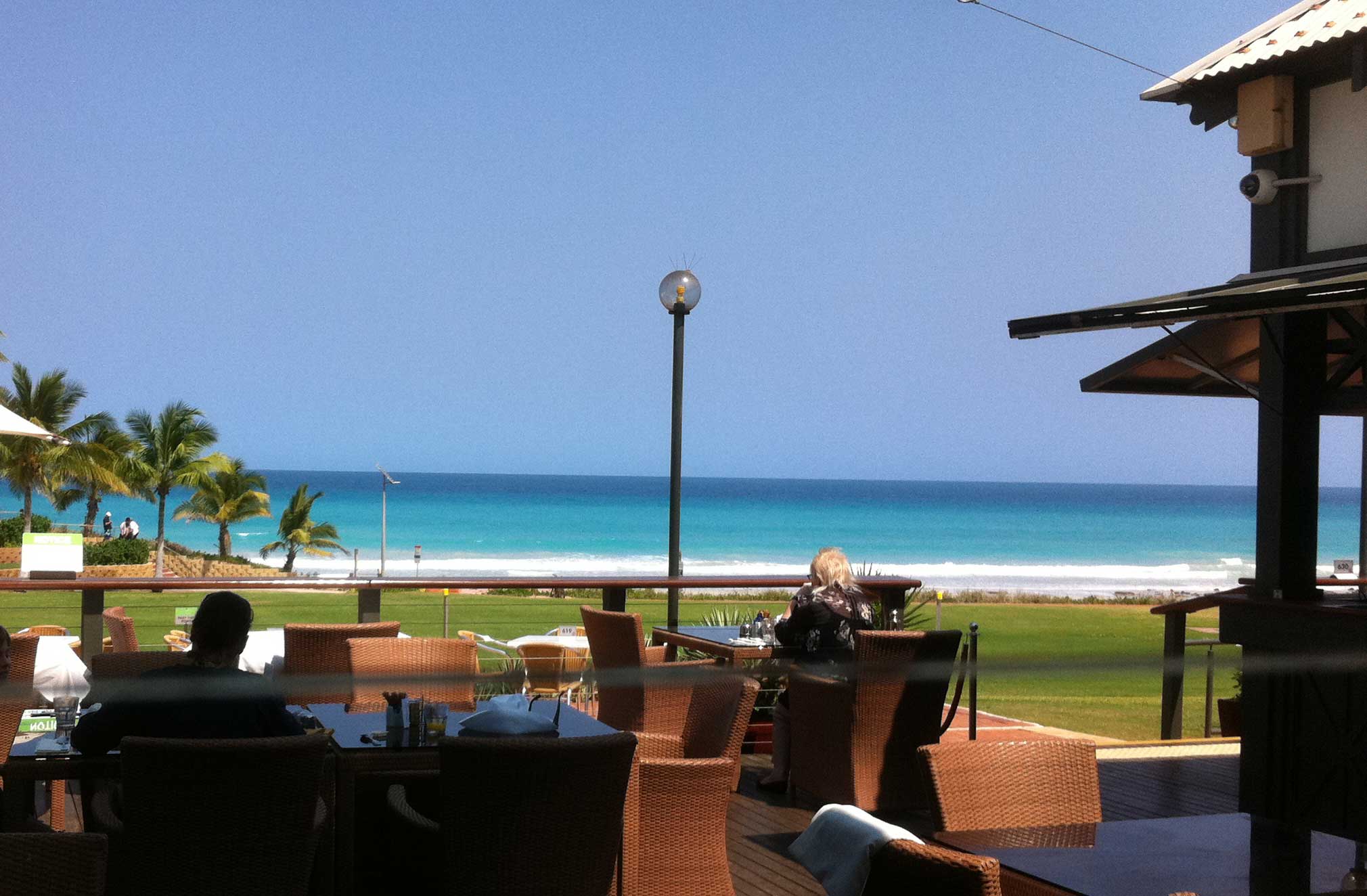 The view from Breakfast at the Sunset Bar and Grill by See Something New