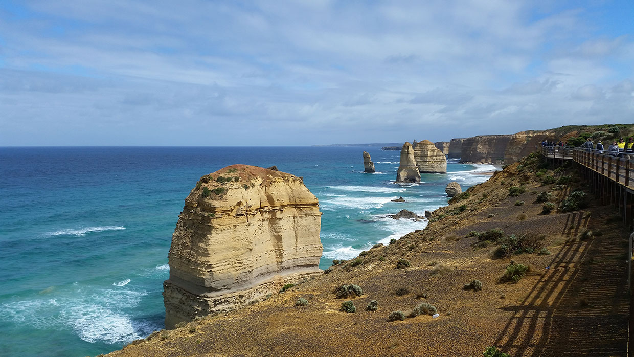 The famous 12 Apostles are a highlight of the Great Ocean Road Drive