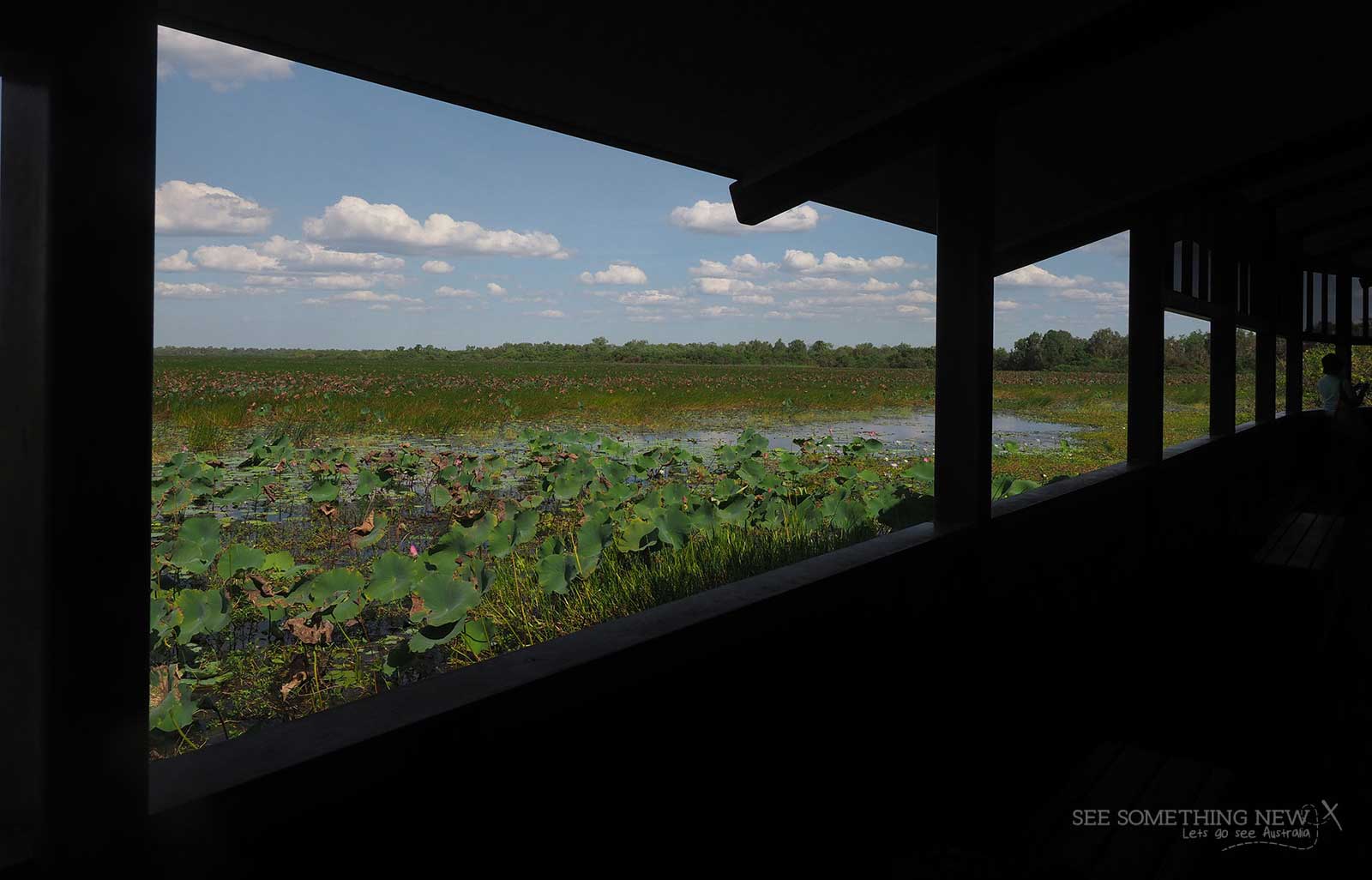 The view from Mamukala Bird Hide in Kakadu National Park