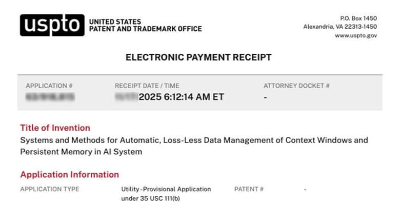 Systems and Methods for Automatic, Loss-Less Data Management of Context Windows and Persistent Memory in AI System