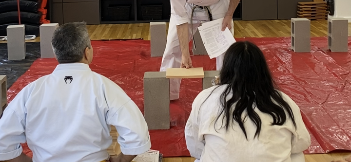The 2024 NYC Karatedō International Championship Tameshiwari Seminar at Goju Karate