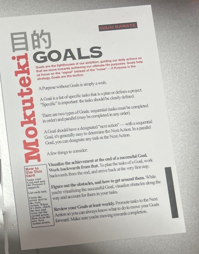 Mokuteki — Goals 目的 [edition 2026]