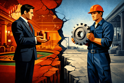 You Can't Reindustrialise with Casino Money