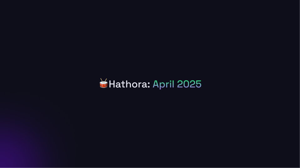 Changelogs: April 2025