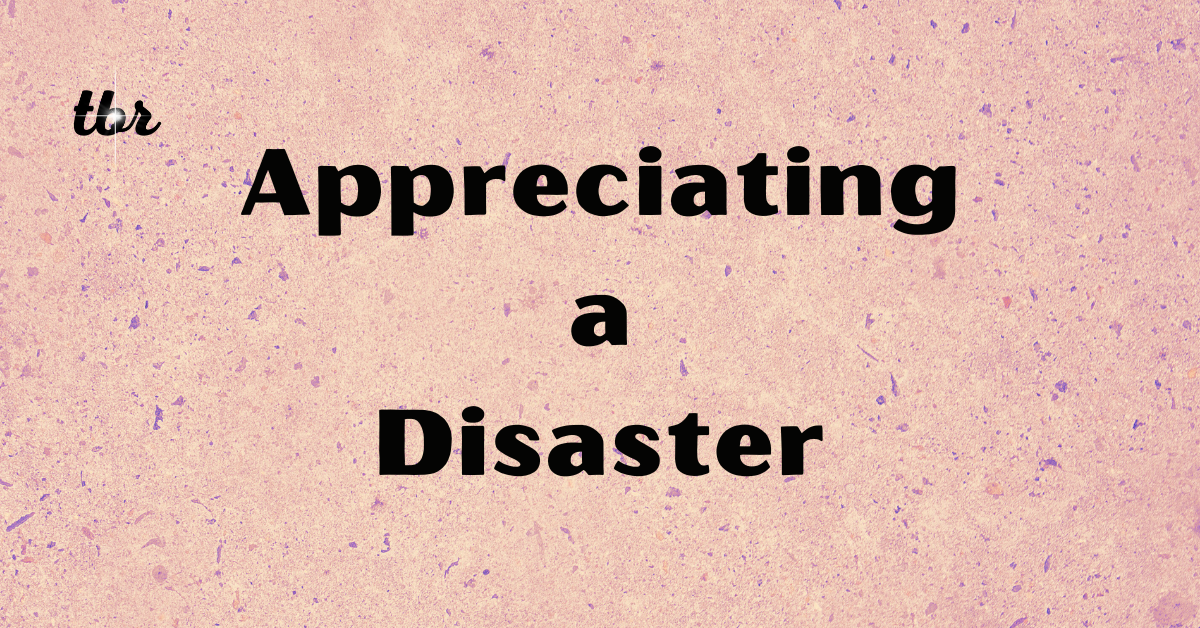 Appreciating a Disaster