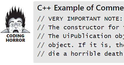 On The Meaning of “Coding Horror”