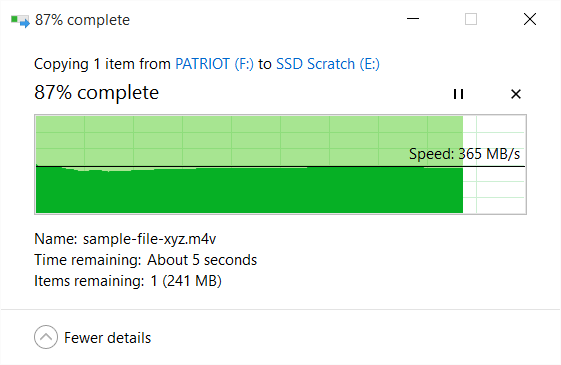A SSD in Your Pocket