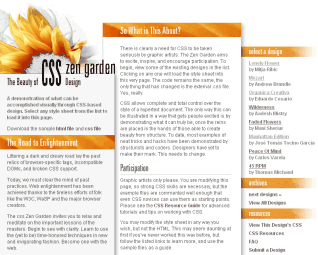 The CSS Zen Garden and ASP.NET