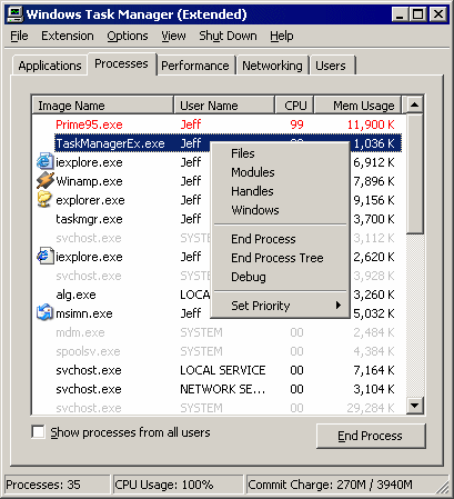 Task Manager Extension