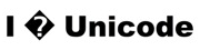 I {entity} Unicode