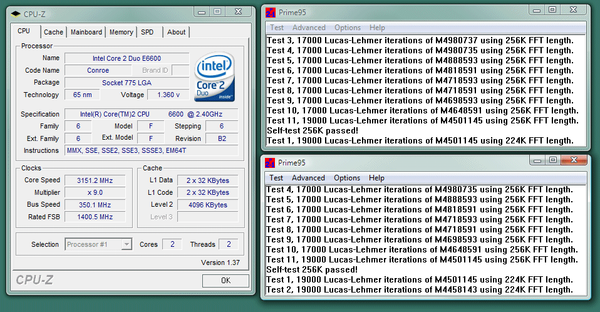 Building and Overclocking a Core 2 Duo System