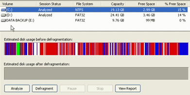 Automated Hard Drive Defragmentation