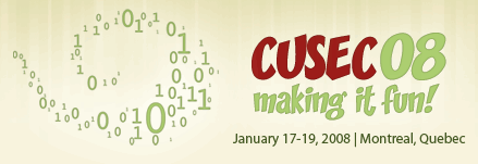 See You at CUSEC 2008