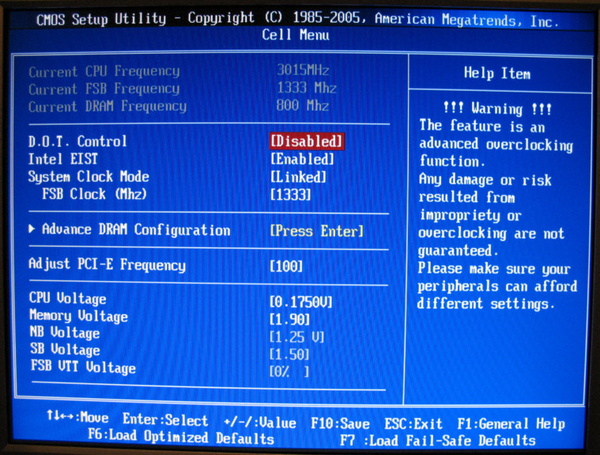 Building a PC, Part III – Overclocking
