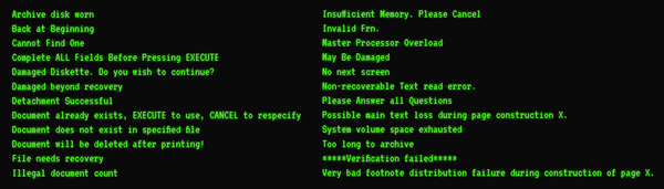 What’s worse than a Bad Error Message?