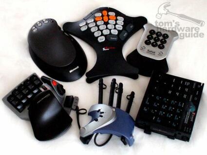 Alternative keyboard input devices