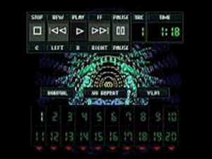 Atari Jaguar VLM control panel