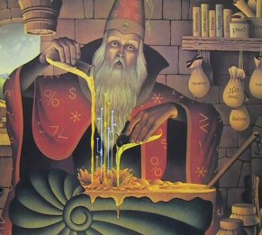 closeup of Unix Magic poster