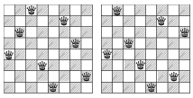 Eight queens puzzle