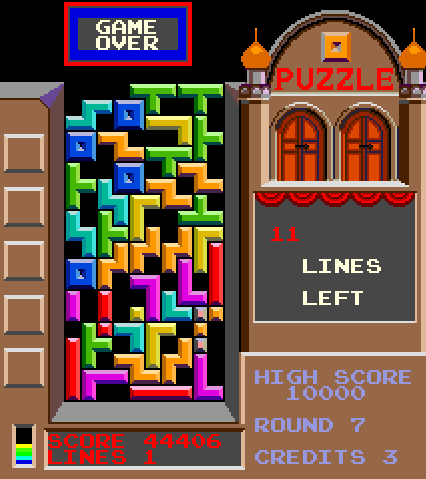 Tetris: Game Over