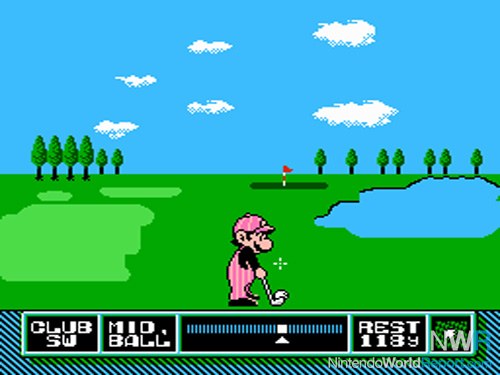 NES mario golf